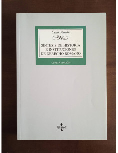 SÍNTESIS DE HISTORIA E INSTITUCIONES DE DERECHO ROMANO