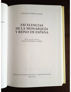 EXCELENCIAS DE LA MONARQUÍA Y REINO DE ESPAÑA 2