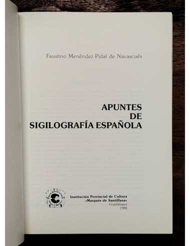 APUNTES DE SIGILOGRAFÍA ESPAÑOLA