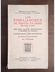 LOS EMBAJADORES DE ESPAÑA EN PARÍS DE 1883 A 1889