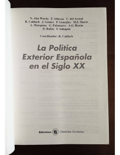 LA POLÍTICA EXTERIOR ESPAÑOLA EN EL SIGLO XX 2