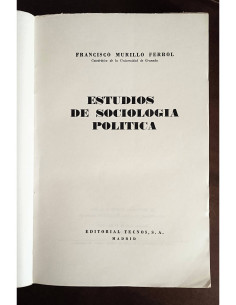 ESTUDIOS DE SOCIOLOGÍA POLÍTICA 2