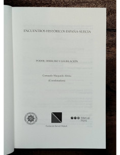 ENCUENTROS HISTÓRICOS ESPAÑA-SUECIA: PODER, DERECHO Y LEGISLACIÓN 2
