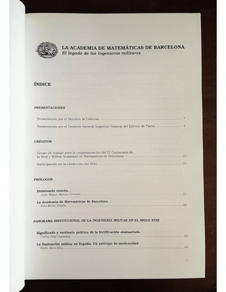 LA ACADEMIA DE MATEMÁTICAS DE BARCELONA: EL LEGADO DE LOS INGENIEROS MILITARES