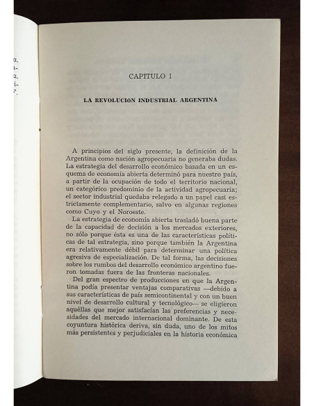 LA REVOLUCIÓN INDUSTRIAL ARGENTINA
