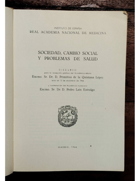 SOCIEDAD, CAMBIO SOCIAL Y PROBLEMAS DE SALUD