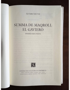 SUMMA DE MAQROLL EL GAVIERO: POSEÍA REUNIDA 2