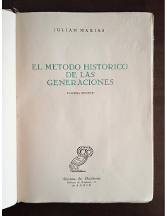 EL MÉTODO HISTÓRICO DE LAS GENERACIONES 2
