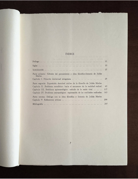 EL PENSAMIENTO DE JULIÁN MARÍAS