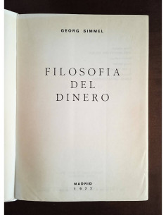 FILOSOFÍA DEL DINERO 2