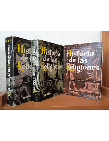 HISTORIA DE LAS RELIGIONES. 3 TOMOS
