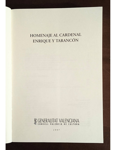 HOMENAJE AL CARDENAL TARANCÓN 1907-1994
