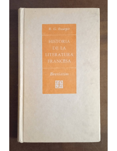 HISTORIA DE LA LITERATURA FRANCESA