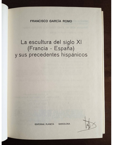 LA ESCULTURA DEL SIGLO XI