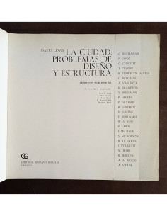 LA CIUDAD: PROBLEMAS DE DISEÑO Y ESTRUCTURA 2
