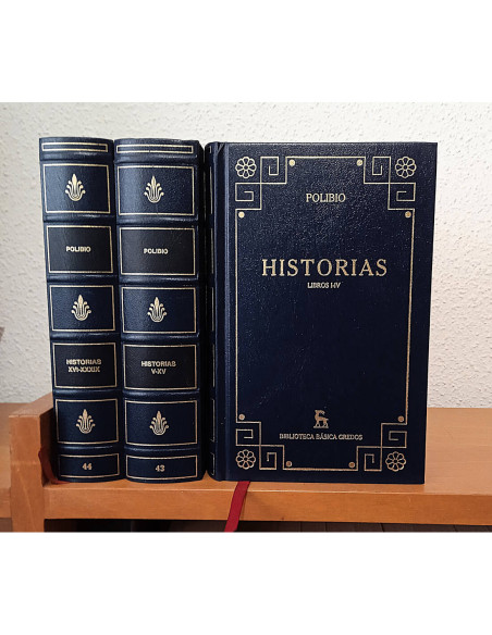 HISTORIAS: LIBROS I-XXXIX. 3 TOMOS