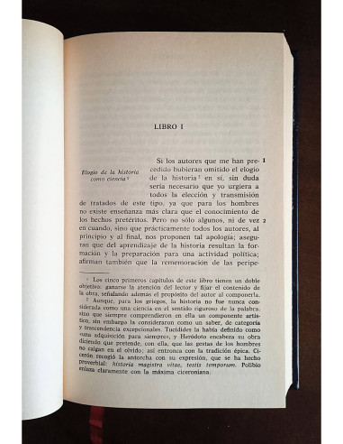 HISTORIAS: LIBROS I-XXXIX. 3 TOMOS