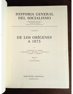 HISTORIA GENERAL DEL SOCIALISMO. 4 TOMOS 2