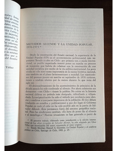 OBRAS ESCOGIDAS (1970-1973)