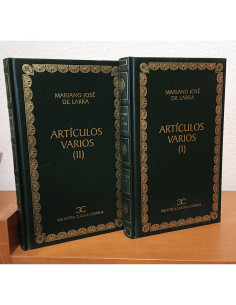ARTÍCULOS VARIOS. 2 TOMOS