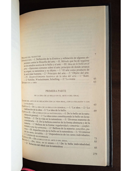 ESTÉTICA. 3 TOMOS
