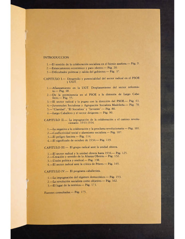 EL SOCIALISMO RADICAL EN LA II REPÚBLICA