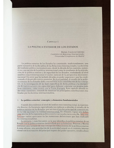 LA POLÍTICA EXTERIOR DE ESPAÑA (1800-2003)