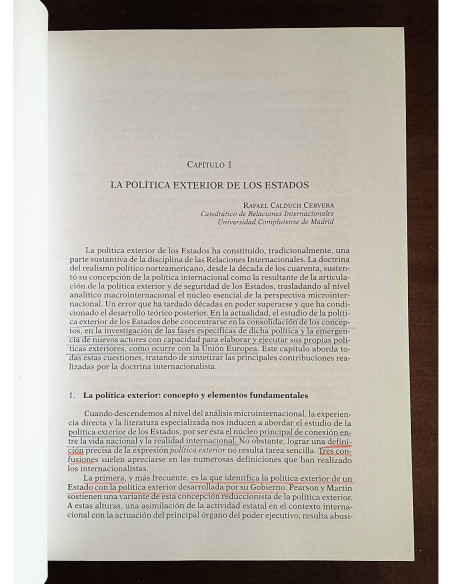 LA POLÍTICA EXTERIOR DE ESPAÑA (1800-2003)