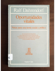 OPORTUNIDADES VITALES: NOTAS PARA UNA TEORÍA SOCIAL Y POLÍTICA
