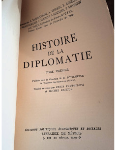 HISTOIRE DE LA DIPLOMATIE. 3 TOMOS 2