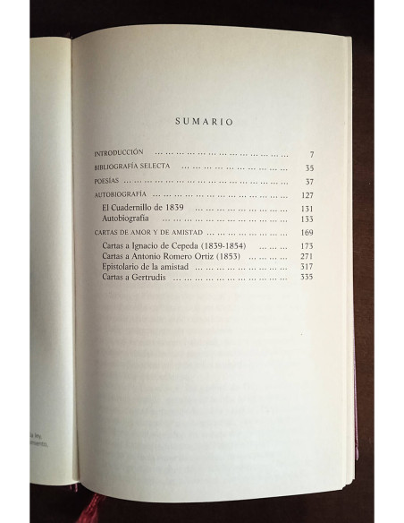 POESÍAS Y EPISTOLARIO DE AMOR Y DE AMISTAD