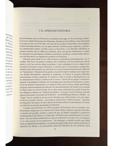 LOS ROSTROS DE ERICH FROMM: UNA BIOGRAFÍA