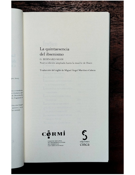 LA QUINTAESENCIA DEL IBSENISMO