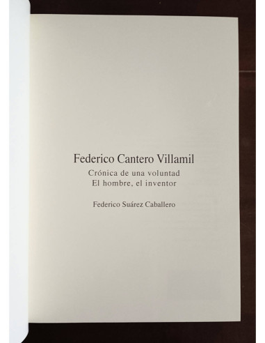 FEDERICO CANTERO VILLAMIL
