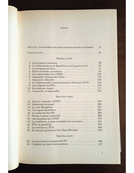 SERVICIOS SECRETOS: UN SIGLO DE LA HISTORIA DE ESPAÑA A TRAVÉS DE LOS HOMBRES DE LA INTELIGENCIA