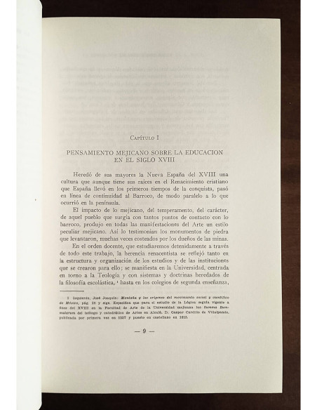 LA EDUCACIÓN EN NUEVA ESPAÑA