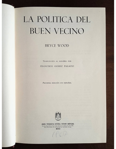 LA POLÍTICA DEL BUEN VECINO