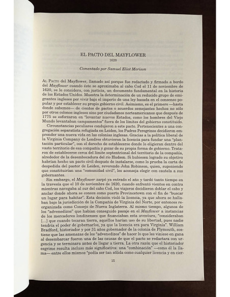 COMPENDIO HISTÓRICO DE LOS ESTADOS UNIDOS: UN RECORRIDO POR SUS DOCUMENTOS FUNDAMENTALES