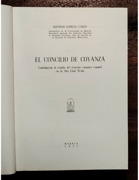 EL CONCILIO DE COYANZA