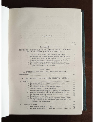 HISTORIA DE LA FILOSOFÍA DEL DERECHO Y DEL ESTADO