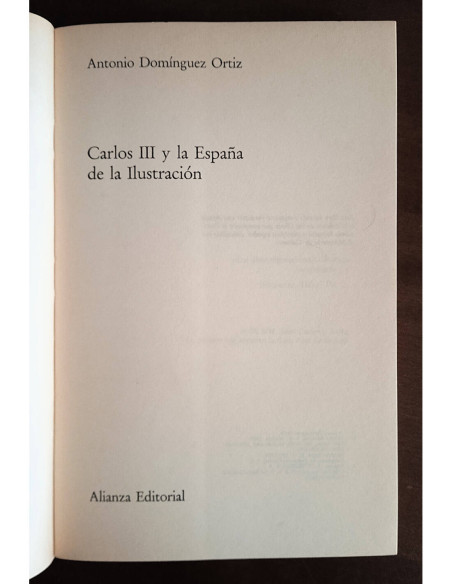 CARLOS III Y LA ESPAÑA DE LA ILUSTRACIÓN