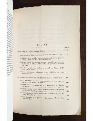HISTORIA SOCIAL DE ESPAÑA S.XX