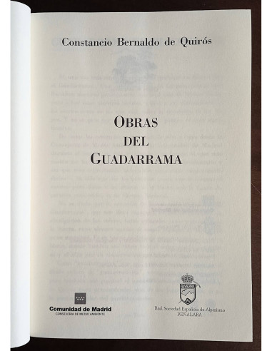 OBRAS DEL GUADARRAMA