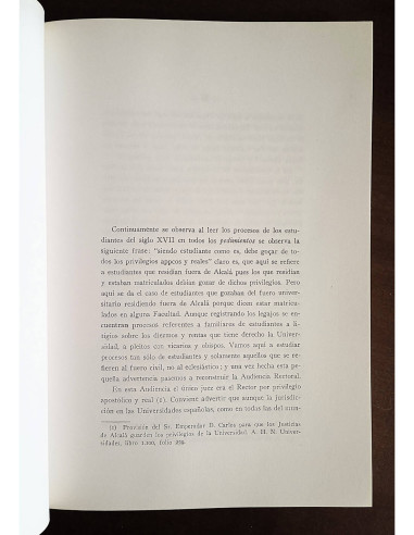 LA UNIVERSIDAD DE ALCALÁ EN EL SIGLO XVII