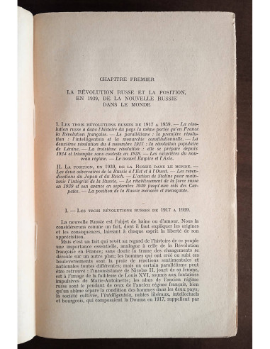 TABLEAU DE LA RUSSIE JUSQU’A LA MORT DE STALINE