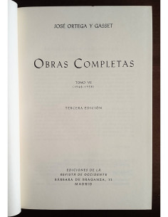 OBRAS COMPLETAS: TOMO VII (1948-1958) 2