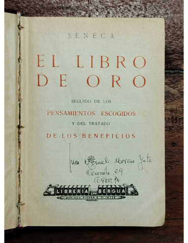 EL LIBRO DE ORO