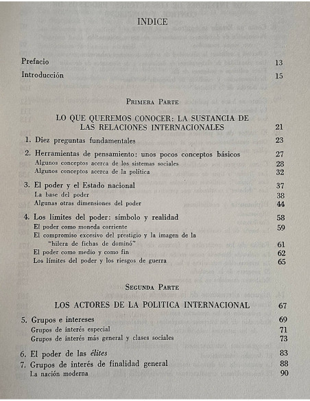 EL ANÁLISIS DE LAS RELACIONES INTERNACIONALES