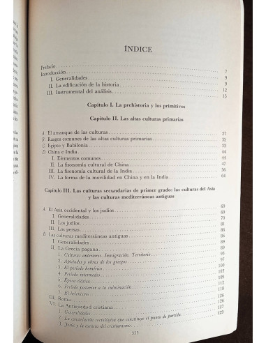 HISTORIA DE LA CULTURA