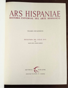 ARS HISPANIAE: HISTORIA UNIVERSAL DEL ARTE HISPÁNICO. VOLUMEN XVI: ESCULTURA DEL SIGLO XVII 2